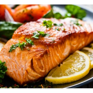 Grilled Atlantic Salmon